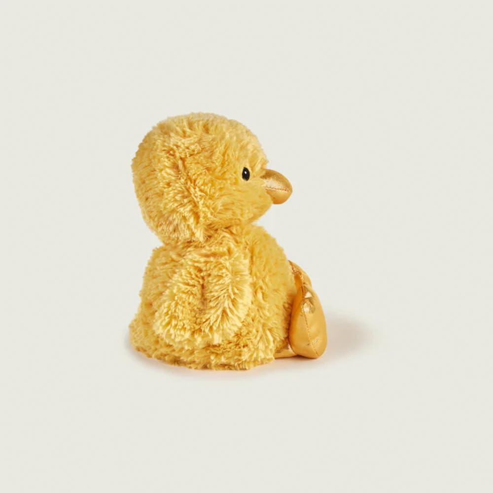 Warmies Junior Peluche Poussin Moyenne - Jouet Doux Réchauffable pour Enfants, Confort Parfait et Apaisant