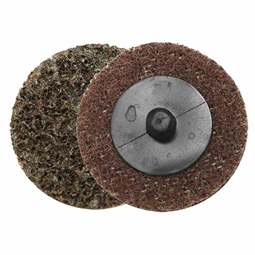 Superior Pads and Abrasives SD2M 2 inch Roll-on and Roll-Off Style Surface Conditioning Sanding Disc (Maroon Color and Medium grit)