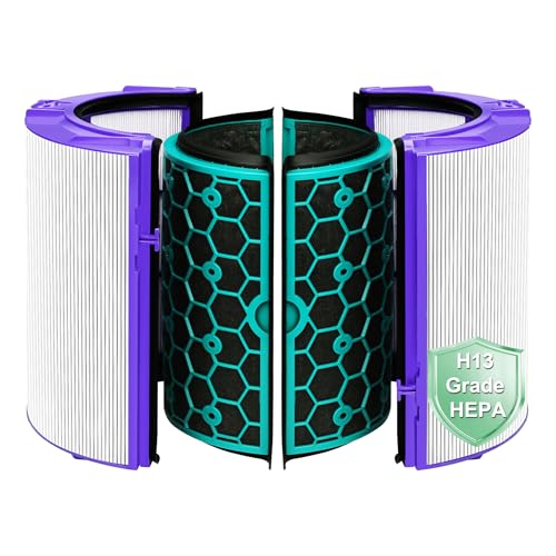 Image of TP04 Replacement Filter for Dyson HP04 TP04 DP04 TP05 DP05 Air Puri-fi-er, 2 Stage 360 Pure Cool Fan Combi Glass HEPA Filter & Activated Carbon Filter (Not for HP07 TP01 TP02 TP07 HP09), 1 Pack