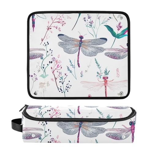 Bolso de viaje para herramientas de cabello con tapete térmico miniatura 3