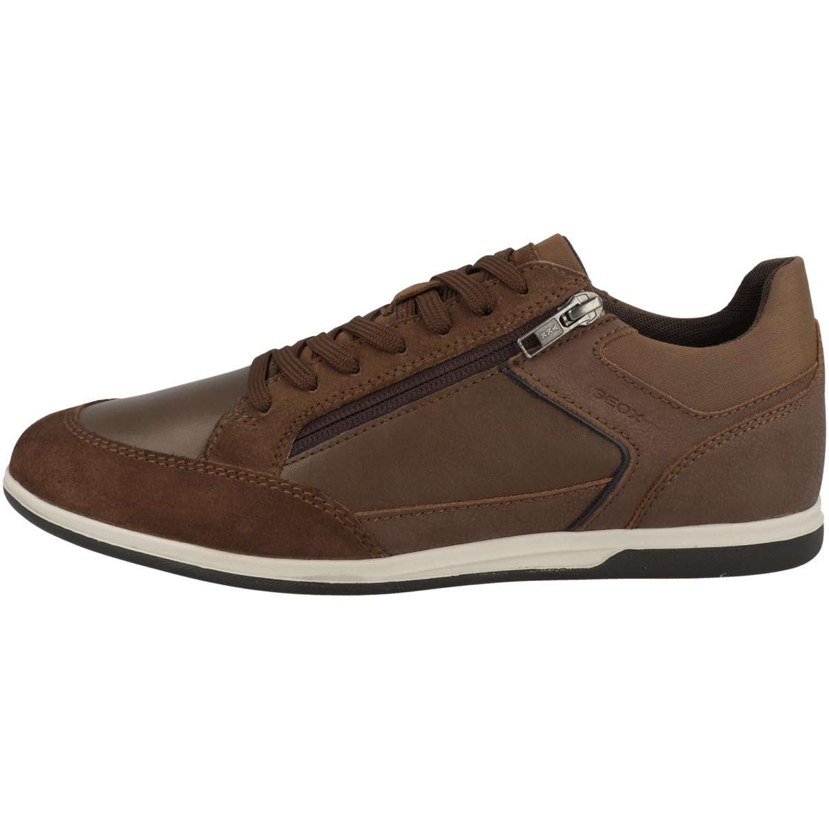 Geox Hombre U Renan B Zapatillas, Browncotto, 41 EU