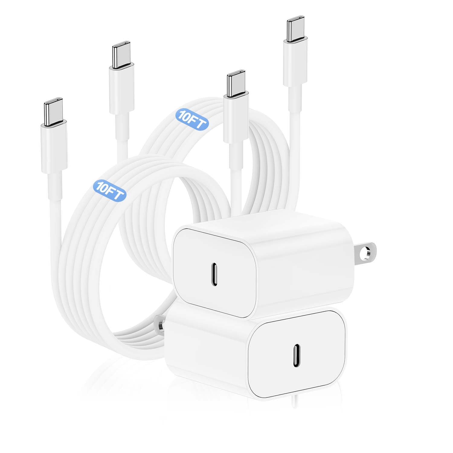 Fast Charging USB C Charger for iPhone 17/16/15