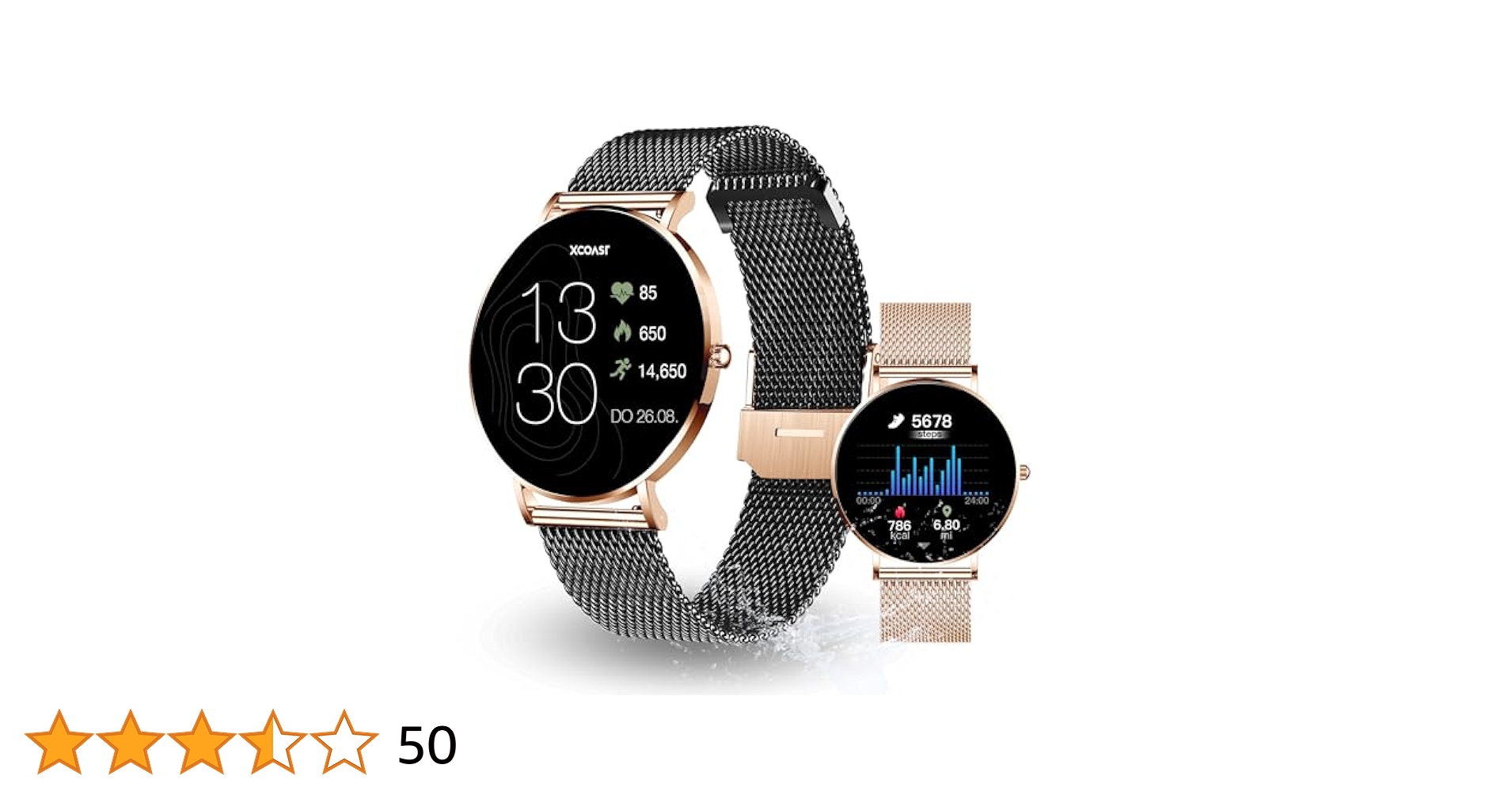 Garmin Vivoactive XCOAST SIONA Damen-Smartwatch – Ultraflach