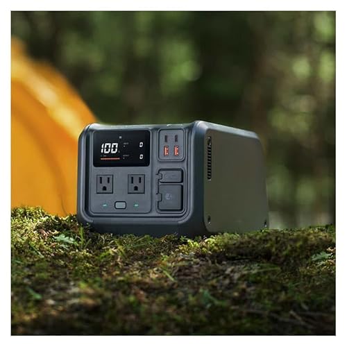DJI Power 500, tragbare 512 Wh Powerstation, Generator für Camping- und Heimgebrauch, 70 Minuten Schnellladen, vier Lademethoden, Solarmodul optional