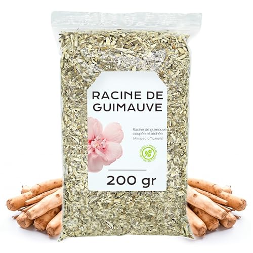 EPEL - Racine de Guimauve Tisane 200 gr - Racine de Guimauve Naturelle pour le Thé ou l'infusion - Herbe Cañamera - Propriétés Naturelles et de Santé - Infusion de Plantes (200 gr)