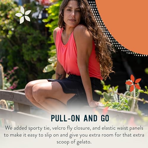 RipSkirt Hawaii Sport Skirt with Pockets - Athletic Skirt with Sporty Tie and Velcro Fly Closure, Beach and Travel3