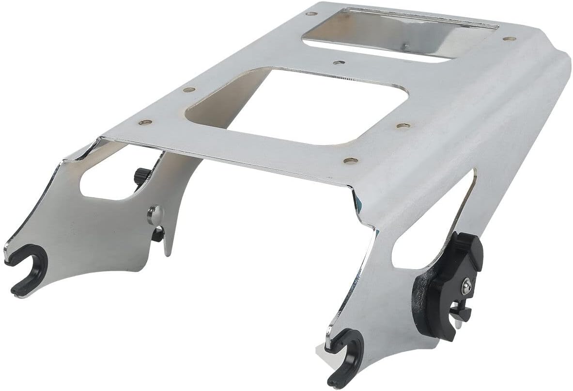 TCMT King Motorcycle Trunk Box Wrap-around Backrest Detachables Two-Up Mounting Rack Luggage Rack Fit For Harley 2009-2013 Touring Road King Road Street Electra Glide Pack