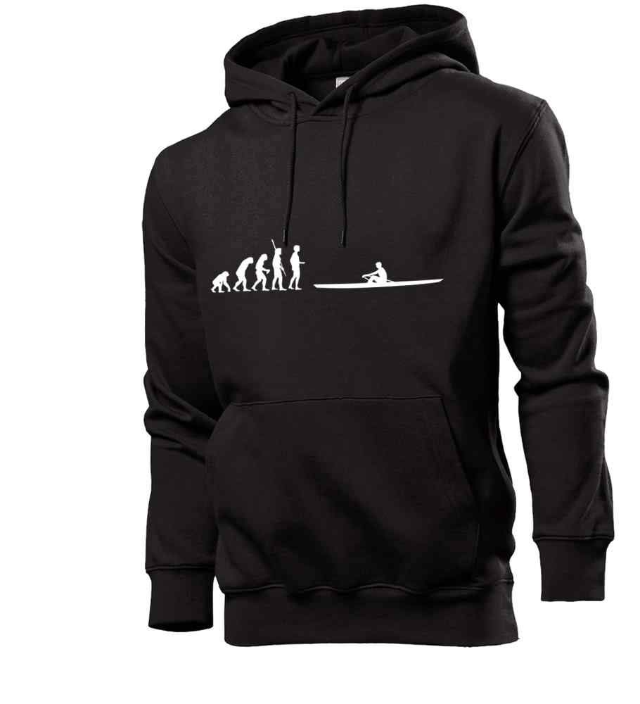 Generisch Sweat à capuche pour homme Evolution Aviron