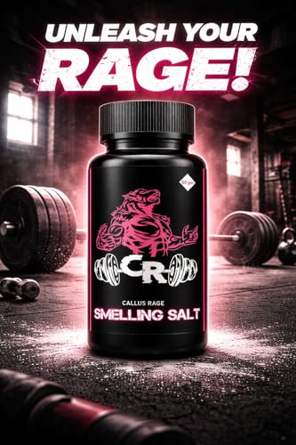 Image of Callus Rage Ammonia Smelling Salt 50g for Gym Powerlifting and Combat Sports, Pre Lift Inhalant for Athletes, Beast Mode Smelling Salt for Training