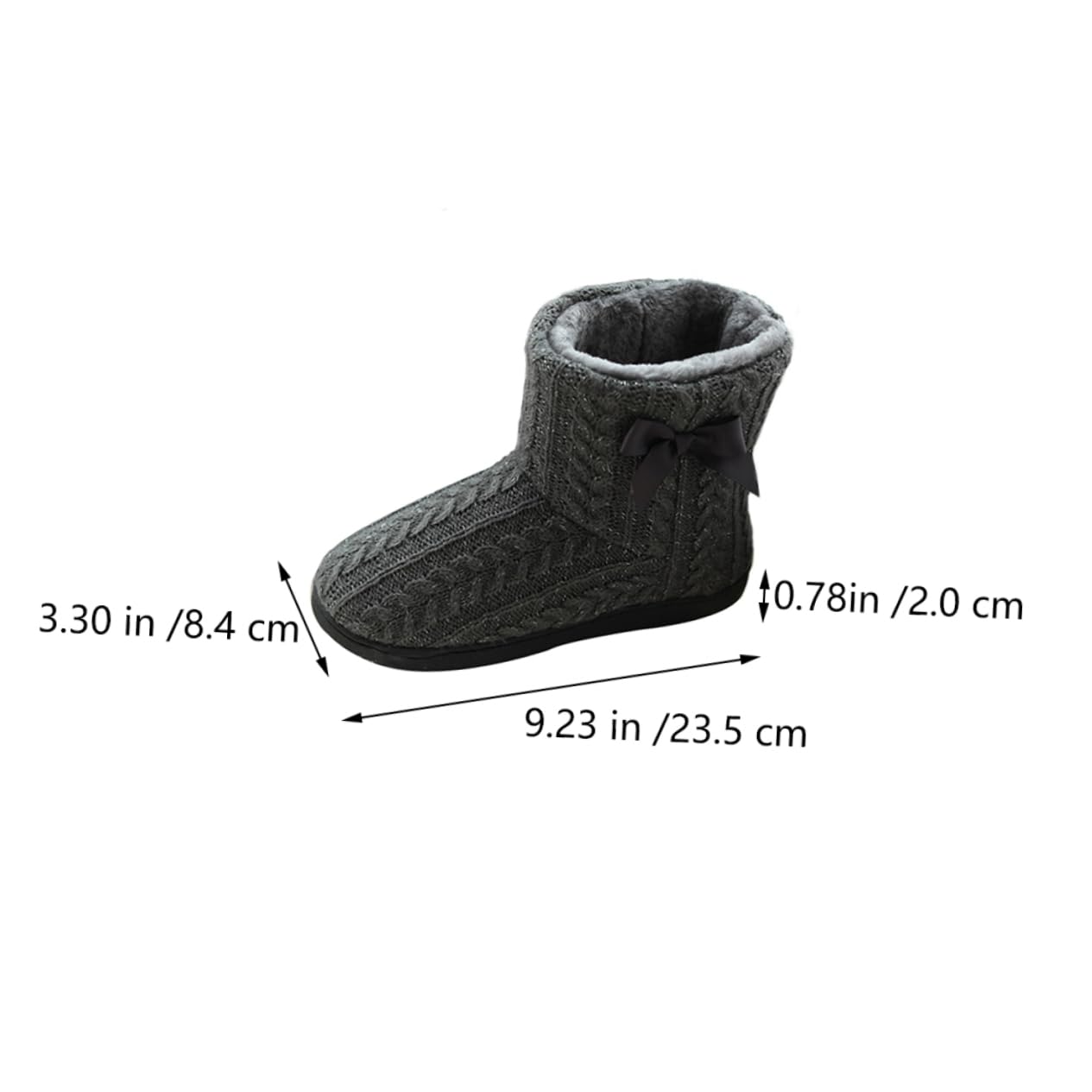 VALICLUD botas de nieve de mujer zapatillas esponjosas botas zapatillas de casa para mujer zapatillas termicas winter boots for women de invierno de fondo plano