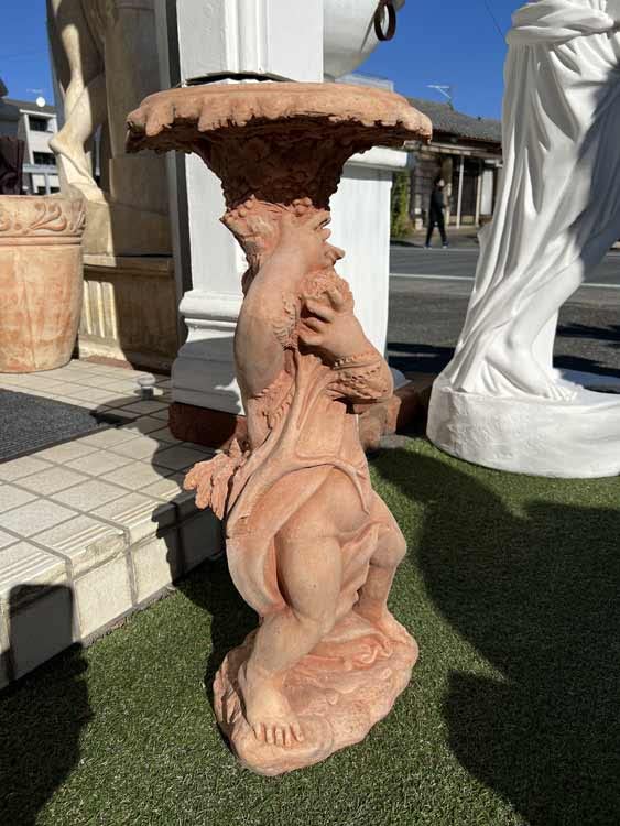 イタリア製 陶器製エンゼル オブジェ 天使 置物 606-156 living