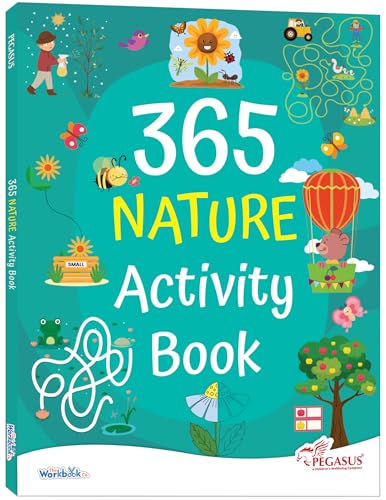 Image of 365 Nature Activity Book for Kids 4+ | Fun Activities with Games, Puzzles, Coloring & Outdoor-Inspired Challenges | Best Gift for Children