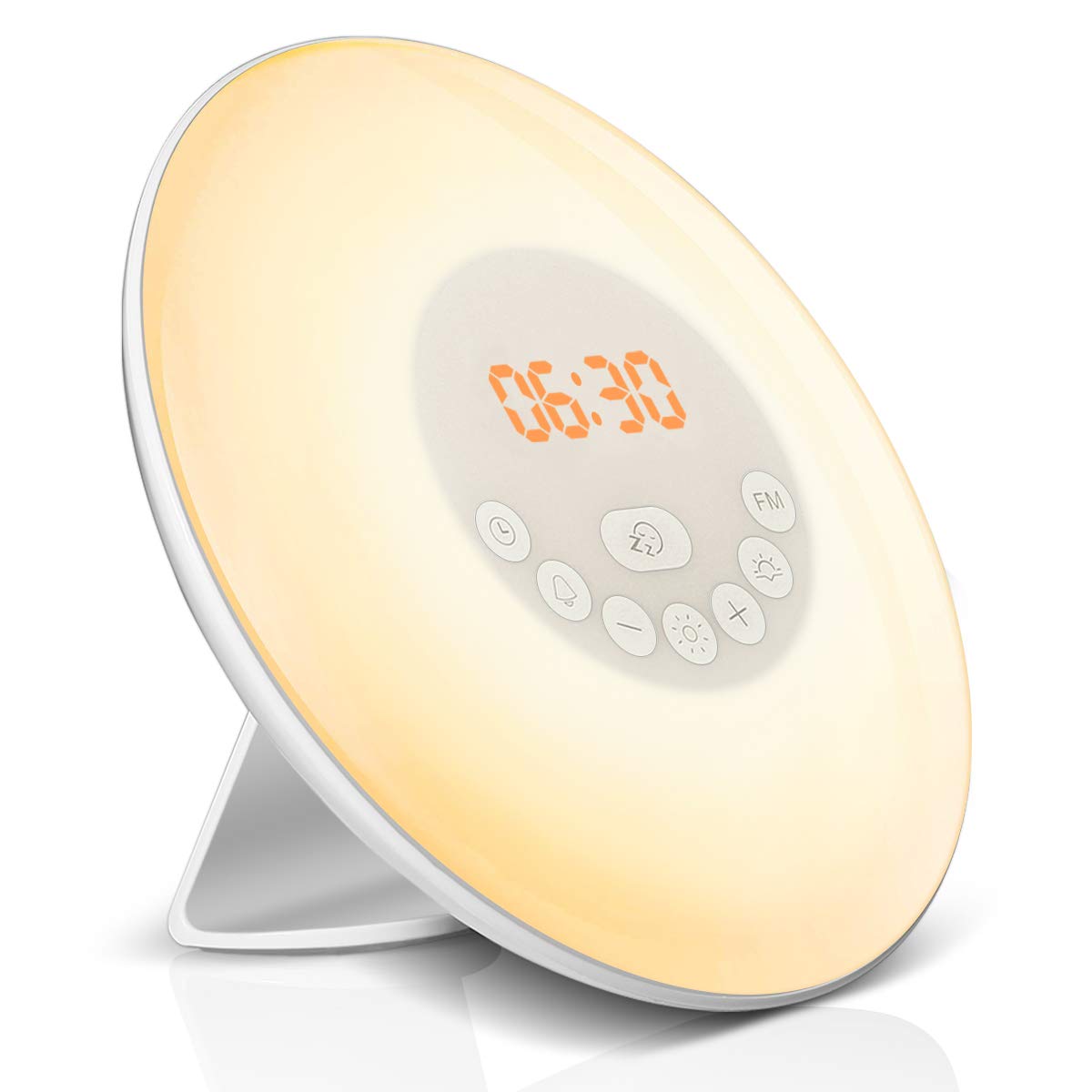 Coulax Wake Up Licht Lichtwecker Tageslichtwecker Wecker, 6 Natural