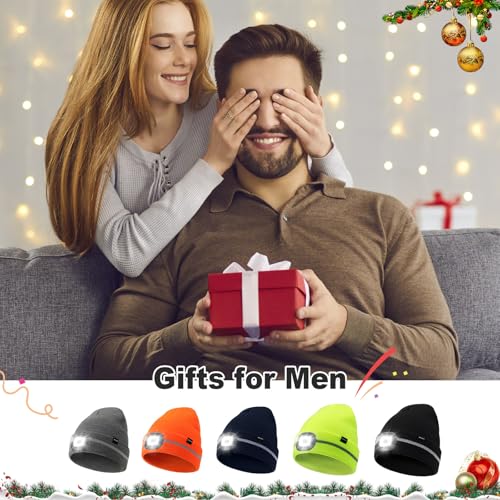 Gorro LED manos libres para paseos nocturnos seguros sin pasar frío 6