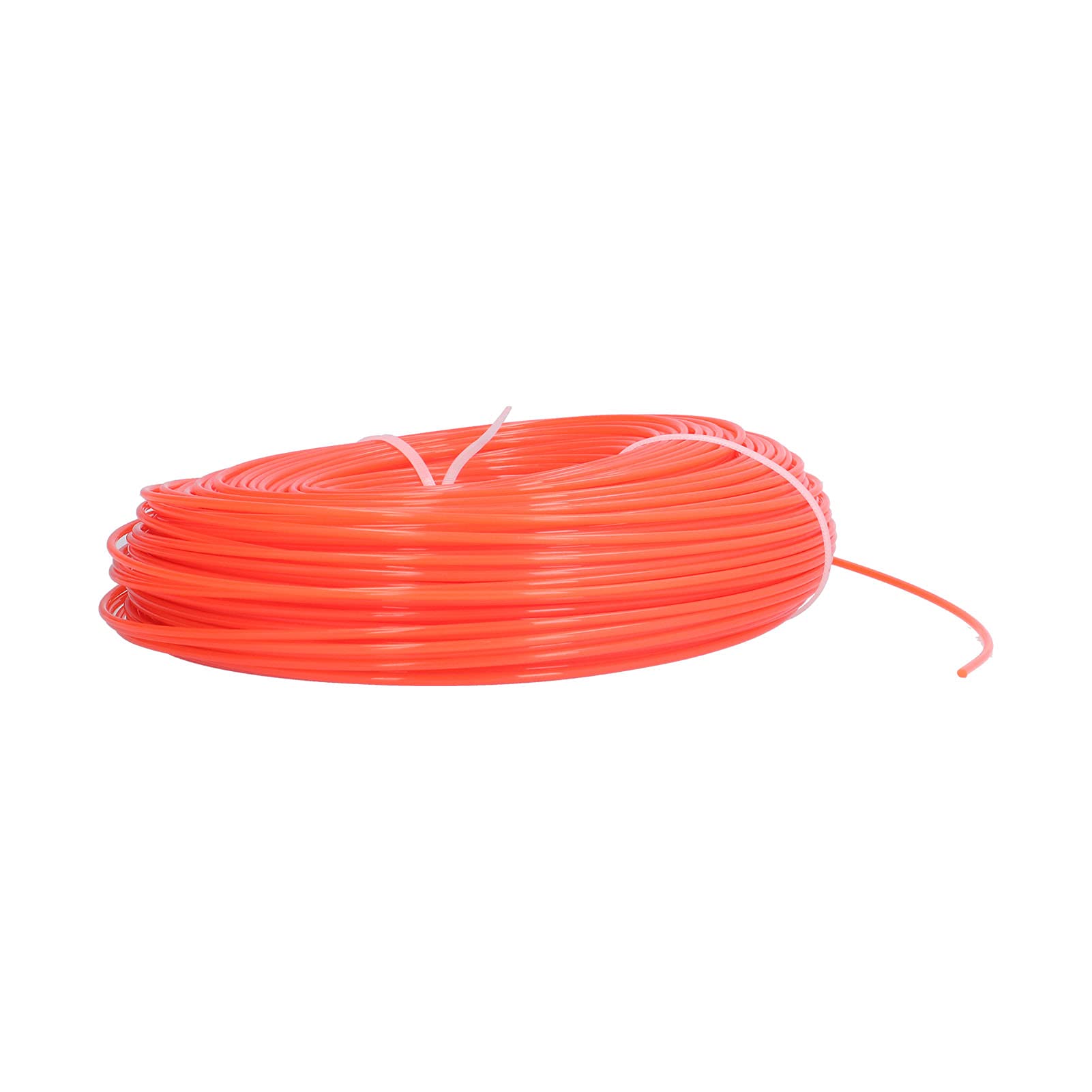 Cavo per decespugliatore da 120 m Linea da 2,4 mm in nylon tondo per decespugliatore Tosaerba da giardino domestico ad alte prestazioni di taglio Arancione