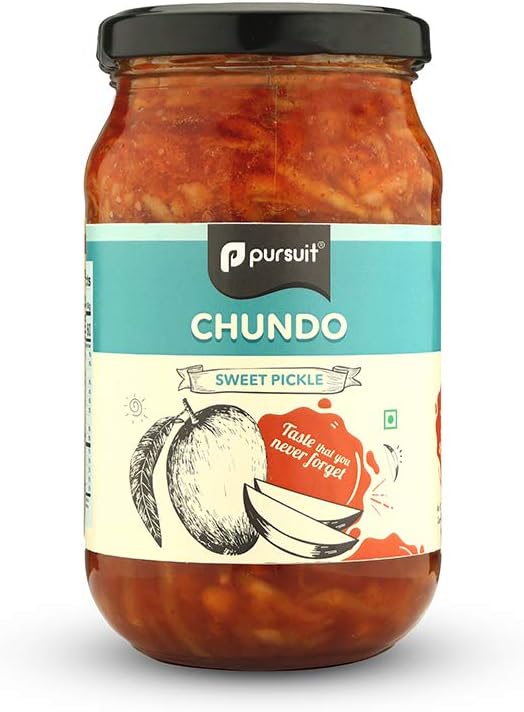 Pursuit Industries Gujarati Sweet Mango Chhundo Pickles, 450 gm