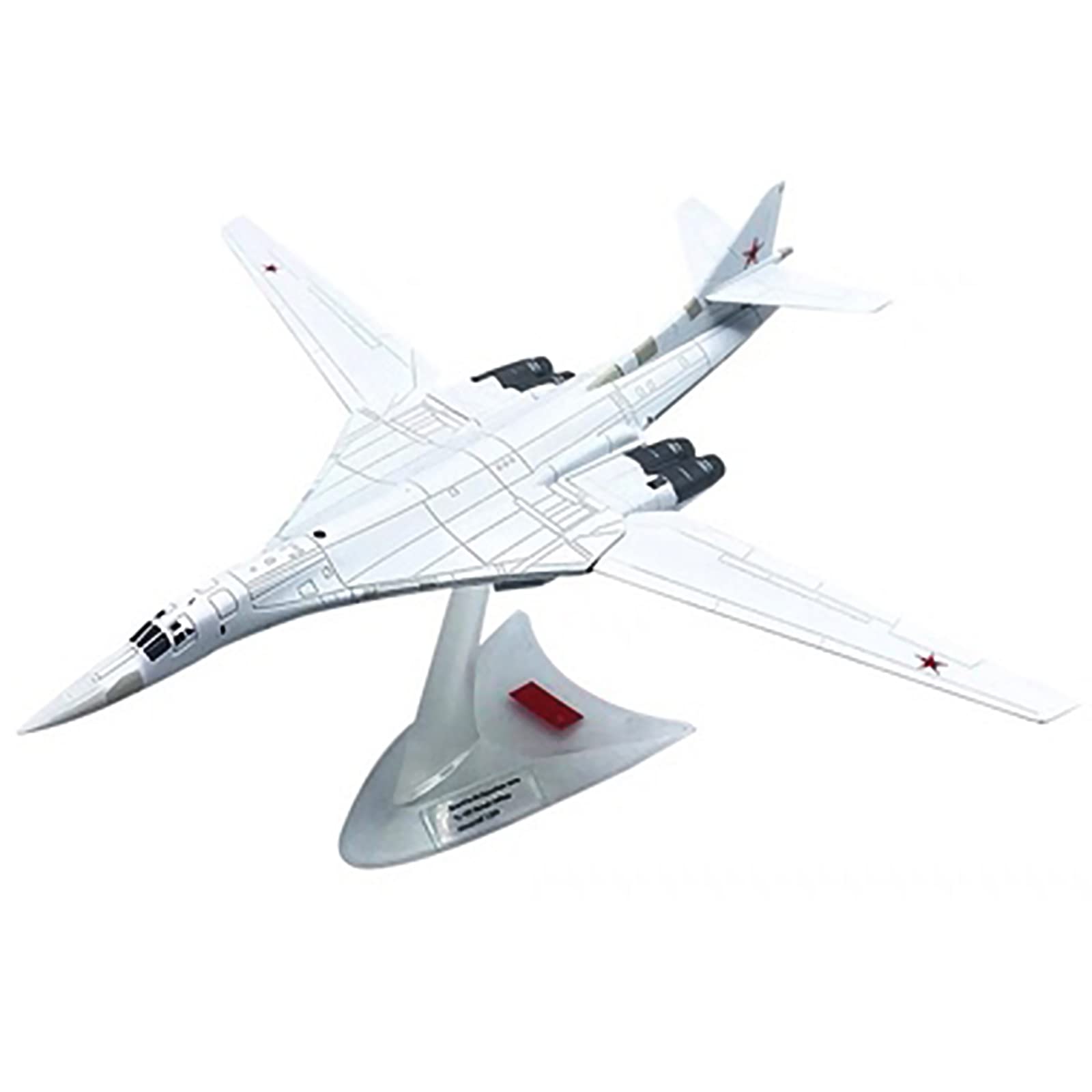 Amazon.co.jp: 1：200 TU-160ホワイトスワン爆撃機軍用航空機長距離