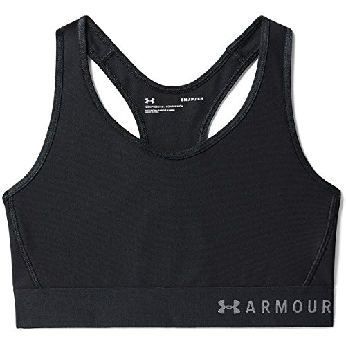 Under Armour Damen Mid Keyhole, schnelltrocknendes Bustier, komfortable...