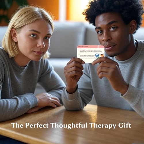 CBT Cards for Adults & Teens - Cognitive Behavioral Therapy Tools for Anxiety, Depression, Stress & Trauma Relief - Mental Health Coping Skills Flash Cards - Image 3