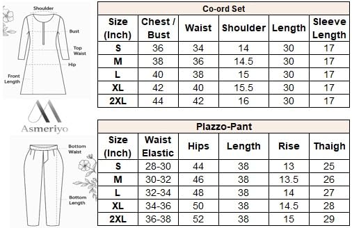 Image of Asmeriyo Women Co-Ord Set || Women 2 Pic Kurta Set || Stylish Cord Set (100-A)