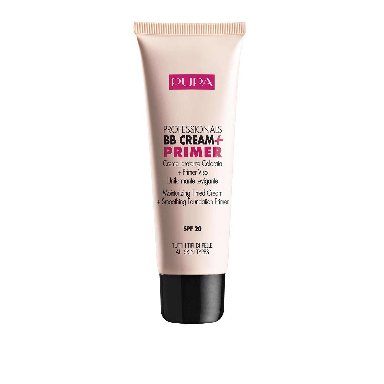 Pupa Milano Professionals BB Cream Plus Primer SPF 20-001 Nude - All Skin Types For Women 1.69 oz Makeup