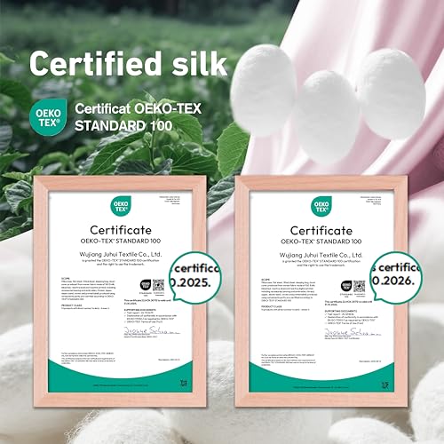 townssilk Beidseitig 100% 19momme Pure Maulbeerseide Kissenbezug für Haar und Haut Gesundheit… – Ansicht 7