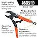 Klein Tools 38665 Locking Pliers Set, Long Nose 6-Inch, Curved Jaw 7 and 10-Inch, High Torque, Mole Grips for Clamping and Gripping 3-Piece