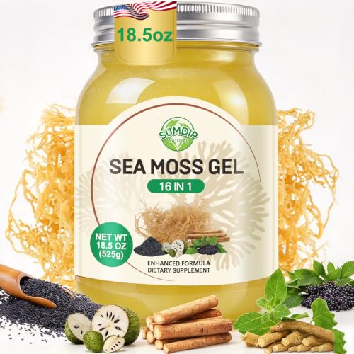 SumDIP Sea Moss Gel, 16 in 1 Irish Seamoss Gel...