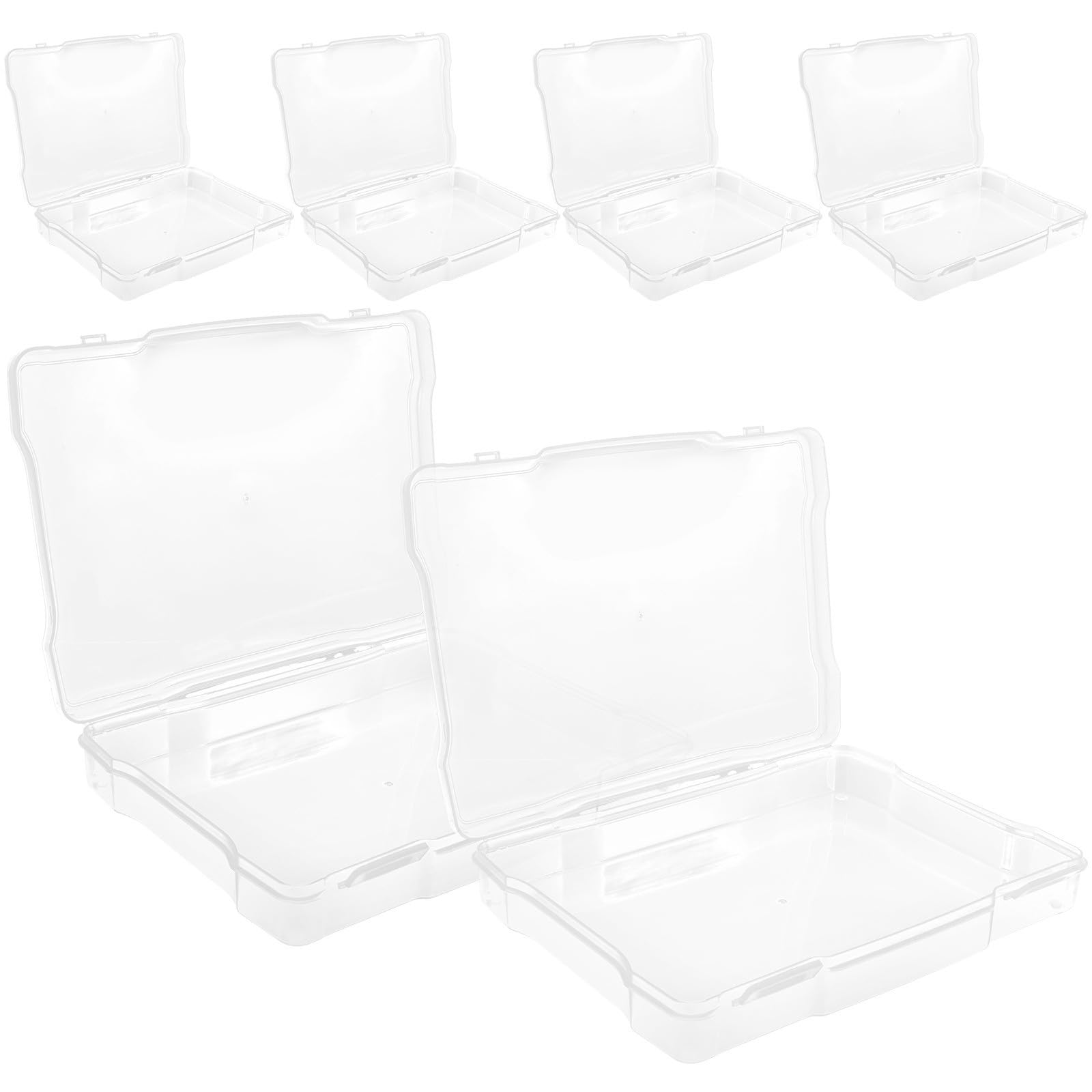 Cajas de plástico PP transparentes resistentes contra arrugas y pérdidas de fotos