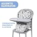 Chicco Polly Progres5 - Trona evolutiva, de hamaca a elevador, 4 ruedas,...