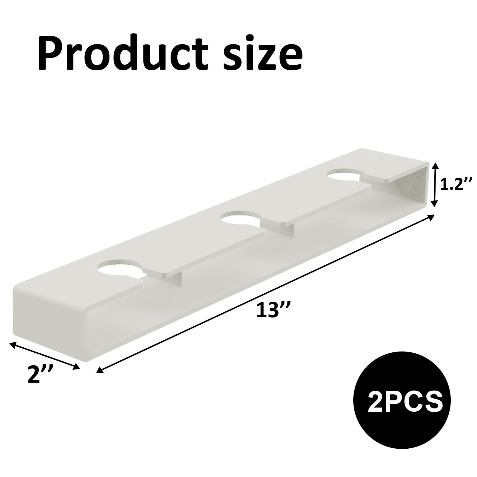 BEOIUCZZY 4 stuks metalen wijnglashouders, 40 cm glashouders om op te hangen, metalen wijnglashouder, hangend steelglazenrek onder rek, glazenhouder om op te hangen, voor bar, keuken, pub, restaurant