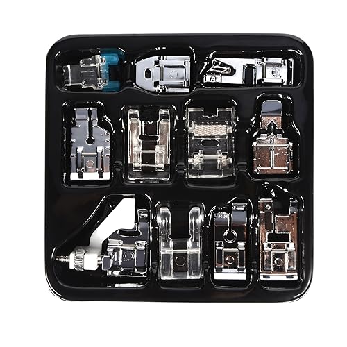 BE-TOOL Set de 11 Pies Prensatelas Multifuncional miniatura 1