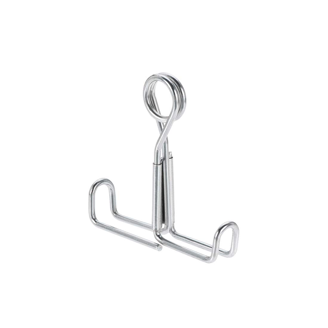 sourcing map 10Stk. Flusskontrolle Schlauchklemme flache Backe Federklemme für Labor flexibler Schlauch