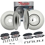 Raybestos Element3 E3V90003 Automotive Replacement Brake Kit for Front and Rear Coated Rotors and Hybrid Brake Pads for 2007-2013 MDX, 2010-2013 ZDX, 2011-2017 Odyssey, 2009-2015 Pilot