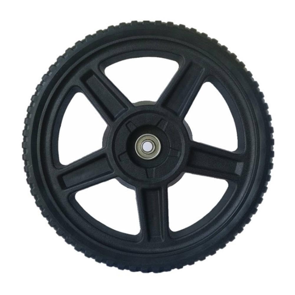 Kit de ruedas para cortacésped de empuje, 8 pulgadas, 1 o 2 piezas, Compatible con cortacésped, generador, cultivador de jardín(1PC)