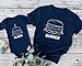 Personalized Handmade Burger and Slider Men's T-shirt And Infant Bodysuit Dad And Baby Matching Set