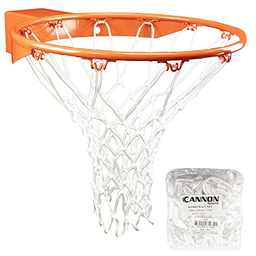 Vector III Steel-Acrylic In Ground Adjustable Basketball System Sienna Orange