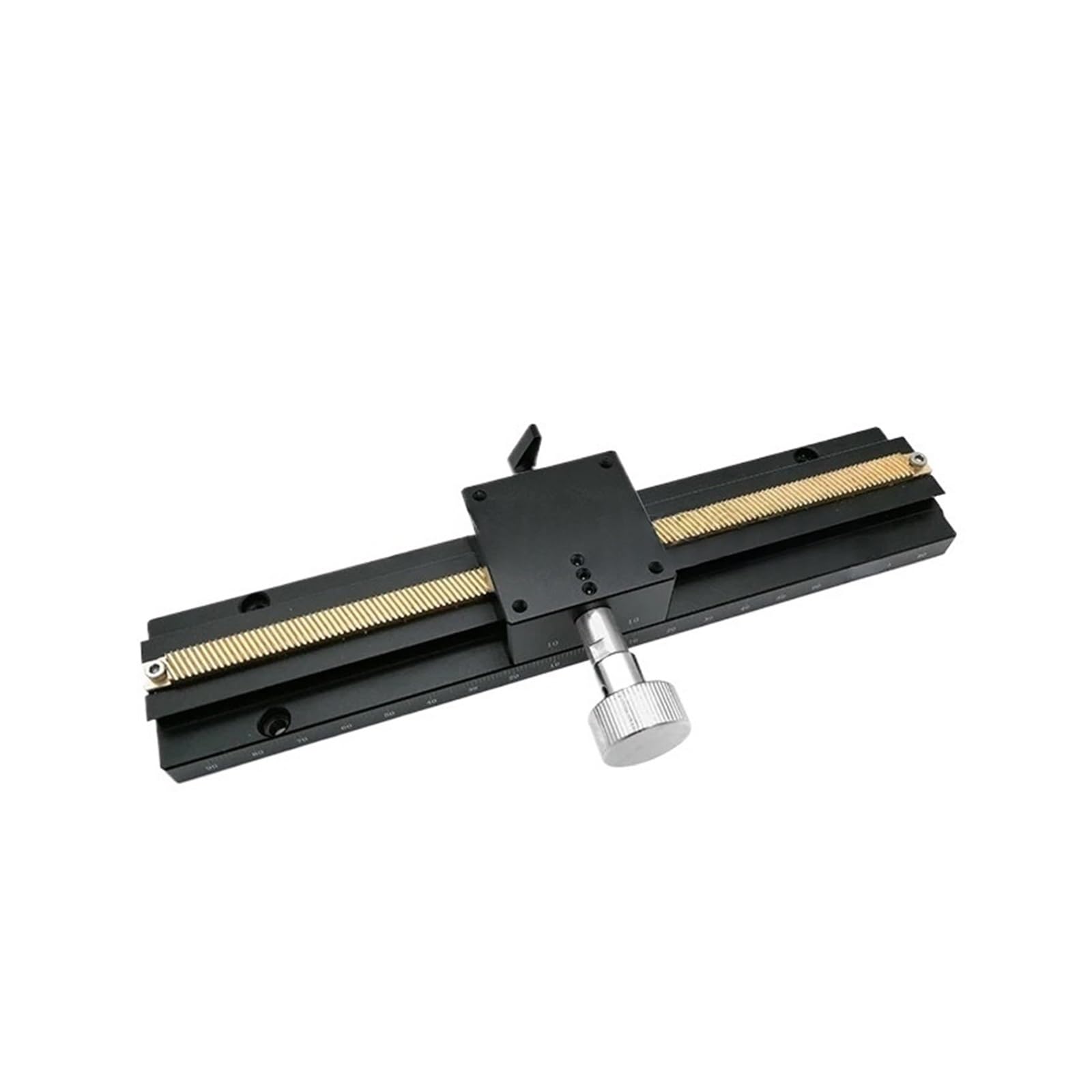 EZLUIYLDH X Long-Range Dovetail Trimming Slide Dovetail Slide Table Sliding Stage Manual Displacement Platform LWX40(250mm)
