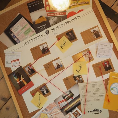 Stadtkrimis Exit Escape Stadtführung Hidden Games Tatort - Fall Nr. 2 - The Midnight Crown - British UK - Realistisches Tatort-Spiel, spannendes Detektivspiel, Murder Mystery Spiel