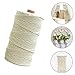 Produktbild HAIY Naturliches Baumwolle Garn, Makramee Baumwolle Garn Basteln, DIY Bastelschnur, Makramee Garn, 3mm x 200m Garn für Wandbehang Hängepflanze DIY Dekoration Weben