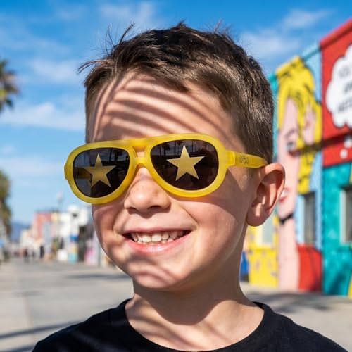 Image of SMILEYWORLD Teen Kids Sunglasses UV400 Protection Teenager Sunglasses, Fashion Shades for Boys Girls Age 12