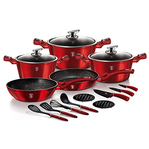 Best Berlinger Haus Cookware Set 5 Berlinger Haus Kitchen Cookware Set 17 Piece