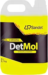 Detmol Detergente Shampoo Lava Autos Automotivo Limpeza Pesada 5L Sandet