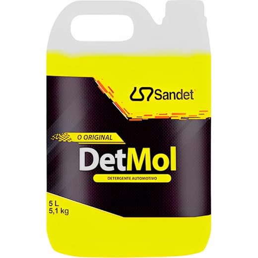 Shampoo Automotivo Det Mol Desengraxante Limpeza Pesada Detmol Sandet 5l