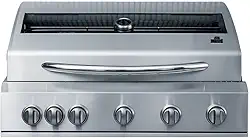 Churrasqueira a Gás 100% Inox com Visor de Vidro Antiembaçante – Sem Fumaça, Moderna e Ideal para Apartamento E Varanda Gourmet