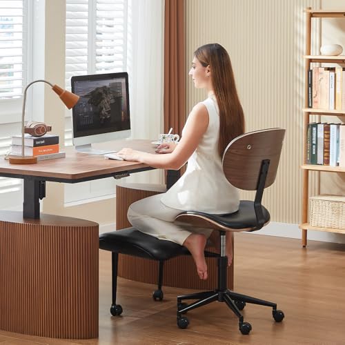 Bestier Cross Legged Office Chair