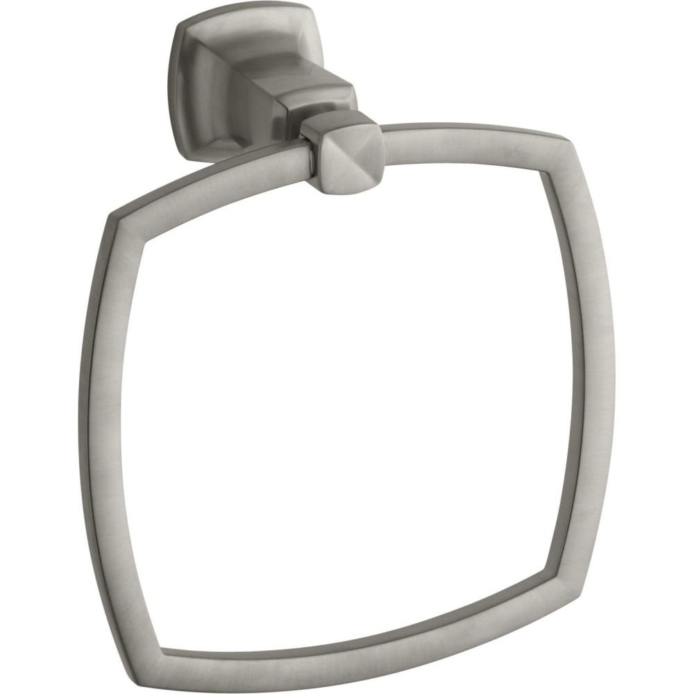 Anneau serviette KOHLER anti-corrosion pour salle de bain humide