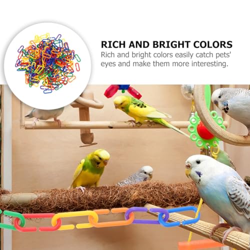 Maillons de chaîne pour perroquets pour éviter l'ennui des oiseaux - 6