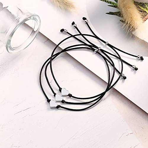 Tarsus Best Friend Bracelets, Promise Bracelets Long Distance Matching Love Heart For Women Sister Mom And Daughter Bestfriend #TOP2