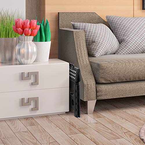 Acko Folding Step Stool - 13 inch Height Premium Heavy Duty Foldable Stool for Adults, Kitchen Garden Bathroom Stepping Stool (1 Pack)